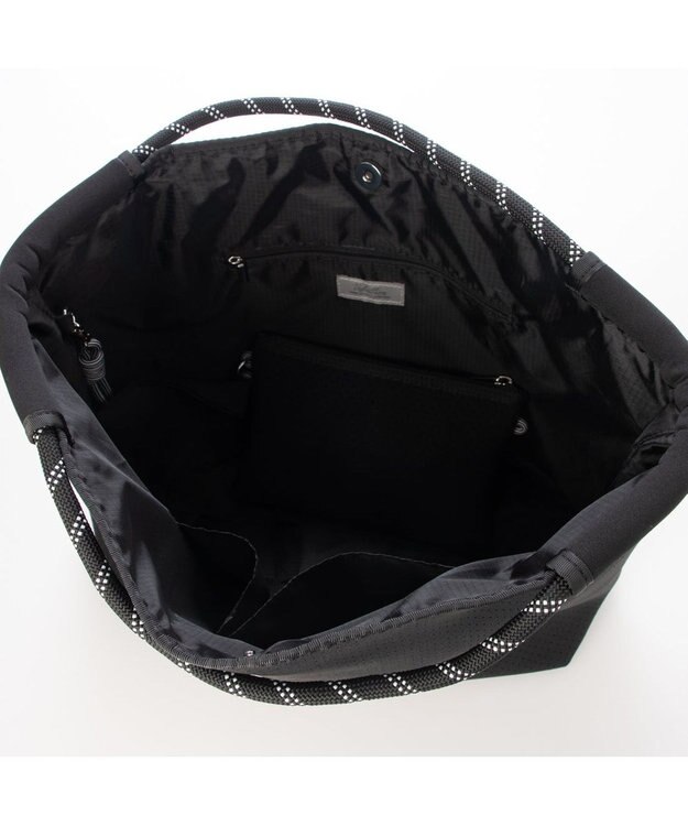 UNBILLION カシュカシュ cachecache / ネオプレーンパンチングトート ブラック