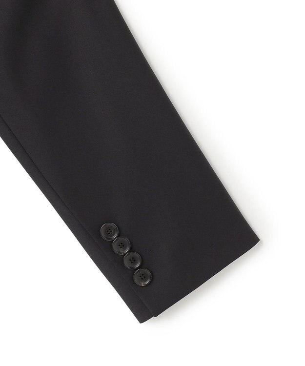 23区 【セットアップ対応】ファインネスウール 二つ釦 ジャケット ブラック系