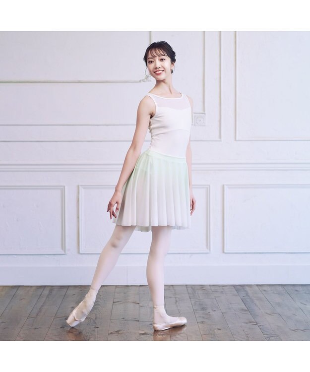 Chacott スカート リーフグリーンGD