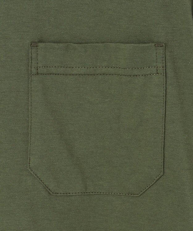 JOSEPH ABBOUD MOUNTAIN 【究極の着心地】 オーガニックコットン ポロシャツ カーキ系