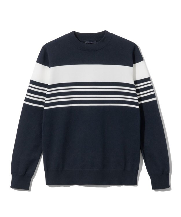 ZERO HALLIBURTON 【セットアップ可能】 ホールガーメントモックネックロングシャツセーター ZHG-W4A 7b 82878 ゴルフウェア ネイビー