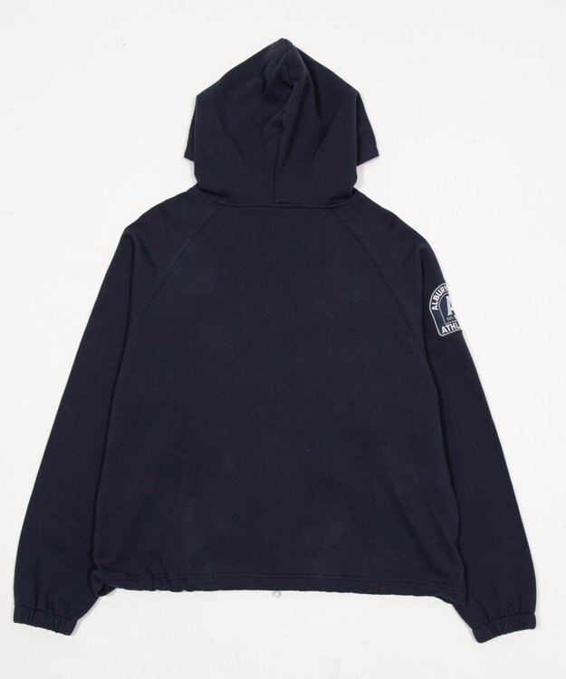 WEGO 【ユニセックス着用ITEM】スタンドネックZIPパーカー ネイビー