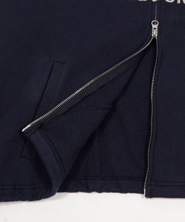 WEGO 【ユニセックス着用ITEM】スタンドネックZIPパーカー ネイビー