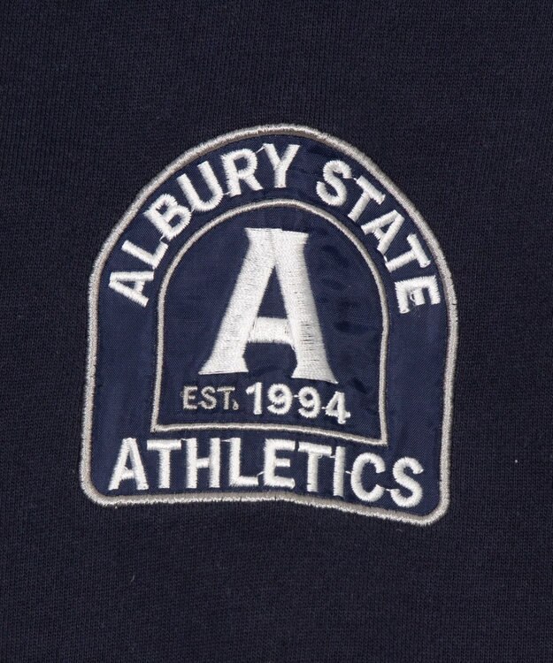 WEGO 【ユニセックス着用ITEM】スタンドネックZIPパーカー ネイビー