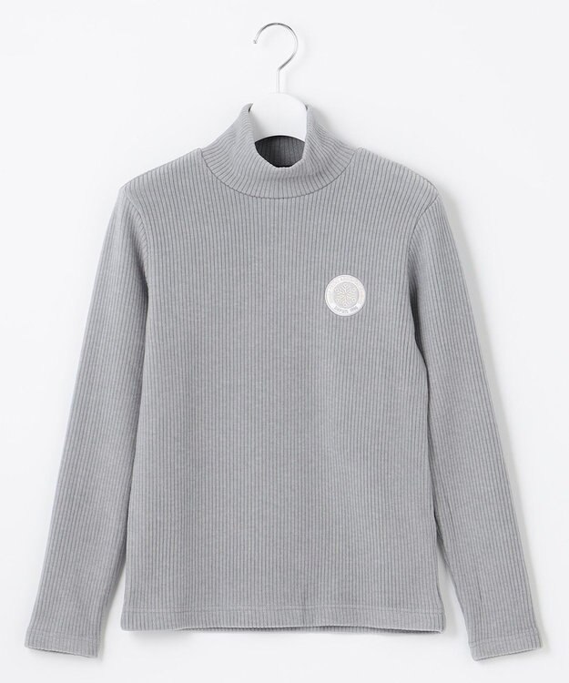 23区GOLF 【WOMEN】【吸湿発熱】グランサーモ モックネック カットソー ライトグレー系