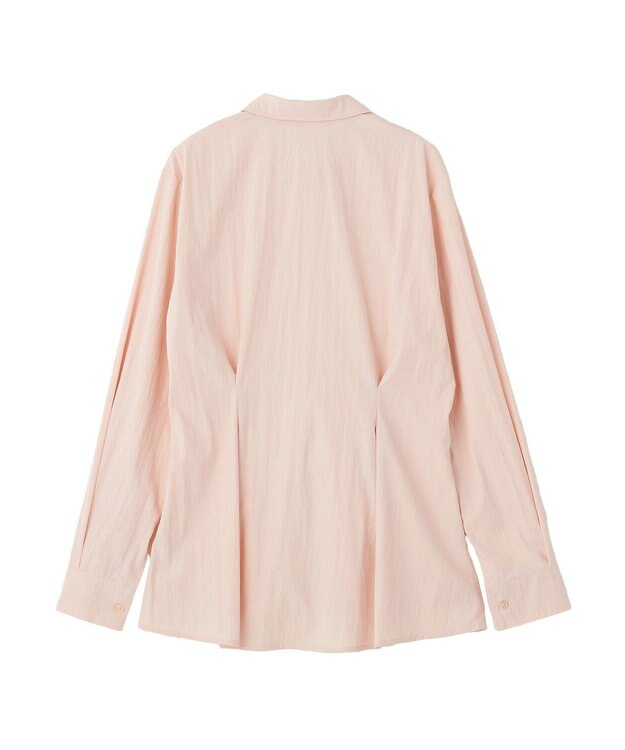 CRAFT STANDARD BOUTIQUE ベルト付きカシュクールシャツ Light Pink