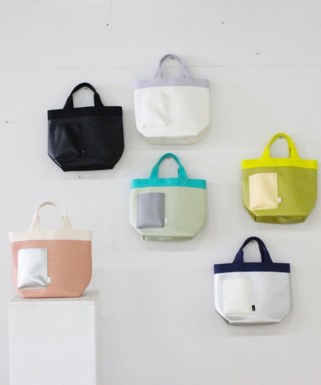 ROOTOTE 1047【スマホ用ポケット付き】SN.デリ.クロレ-C 01：ホワイト