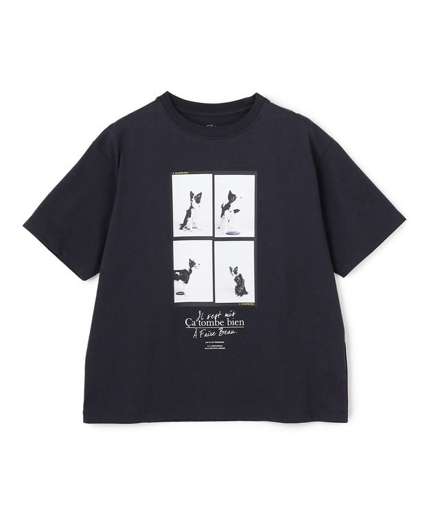 UNFILO CLEAN-Tee ネイビー/犬