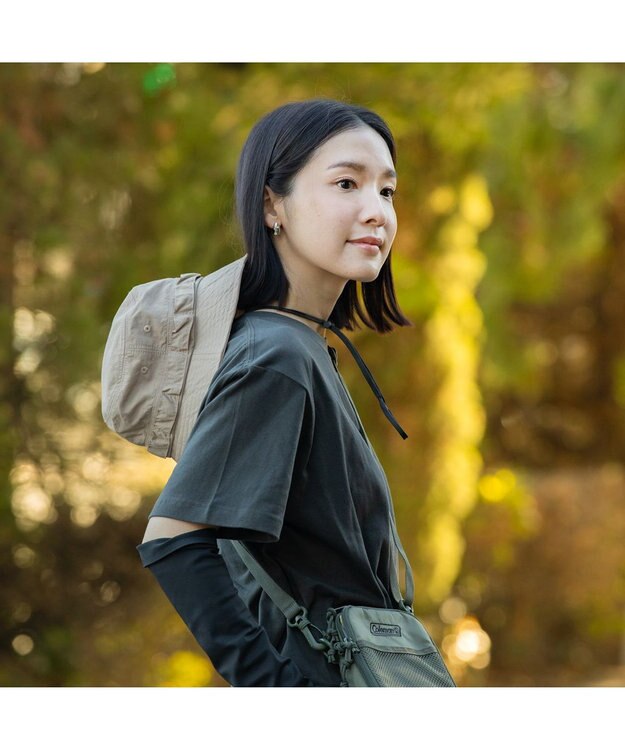 林八百吉商店 Coleman　リップストップベルトサファリハット ベージュ