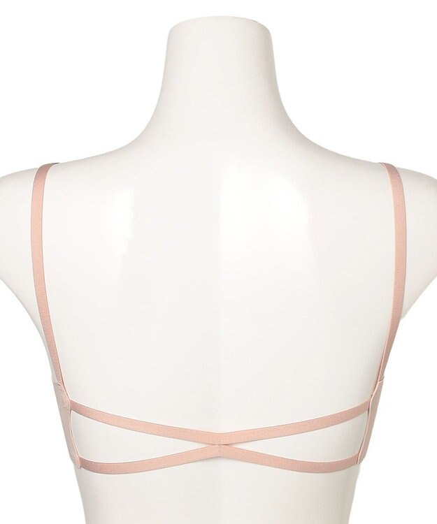 Chacott バッククロス ブラトップ（フリーカット） ヌードピンク