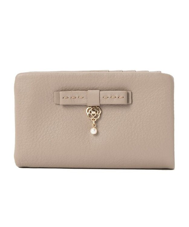 CLATHAS リラン 二つ折り財布 ベージュ