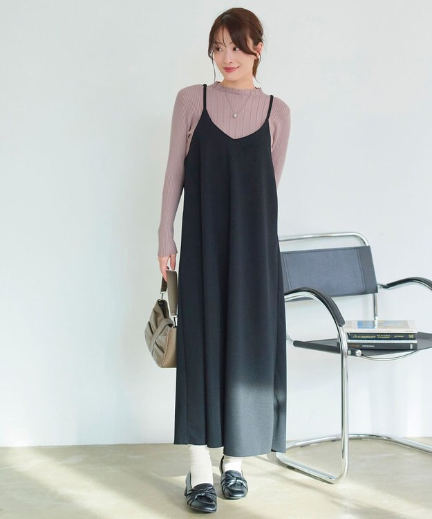 Tiaclasse 【新色追加・洗える】ランダムリブニットプルオーバー ピンク