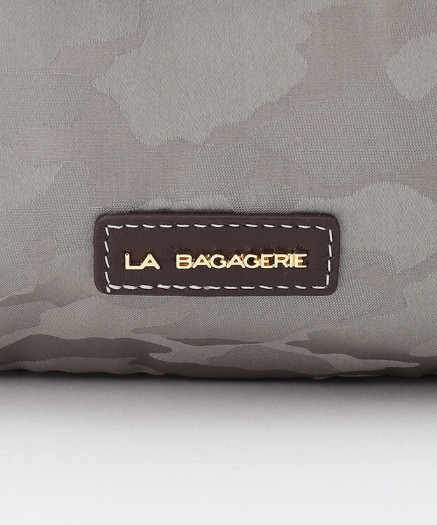 LA BAGAGERIE カモフラジャカード はっ水ショルダー グレージュ
