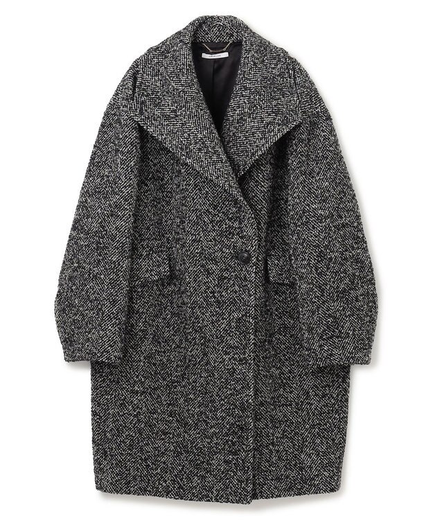 BEIGE， 【WEB限定】CALCITE / ツイードコート Mono tweed