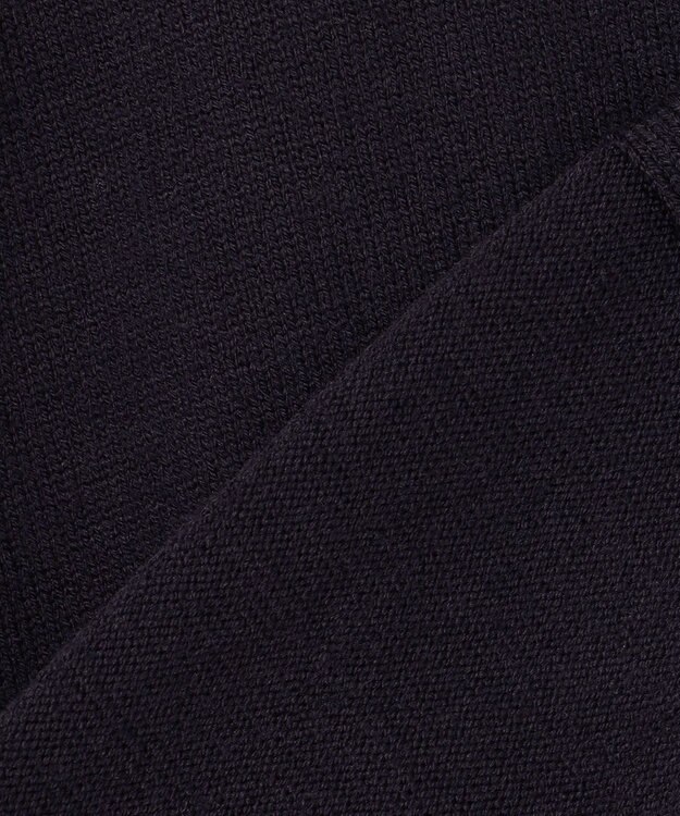 23区GOLF 【MEN】【ウォッシャブル】サドルショルダー クルーニット ネイビー系