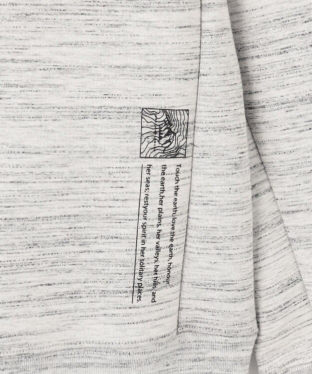 JOSEPH ABBOUD MOUNTAIN 【軽量/ソフト/イージーケア】ソフトダンボールニット プルオーバー ライトグレー系