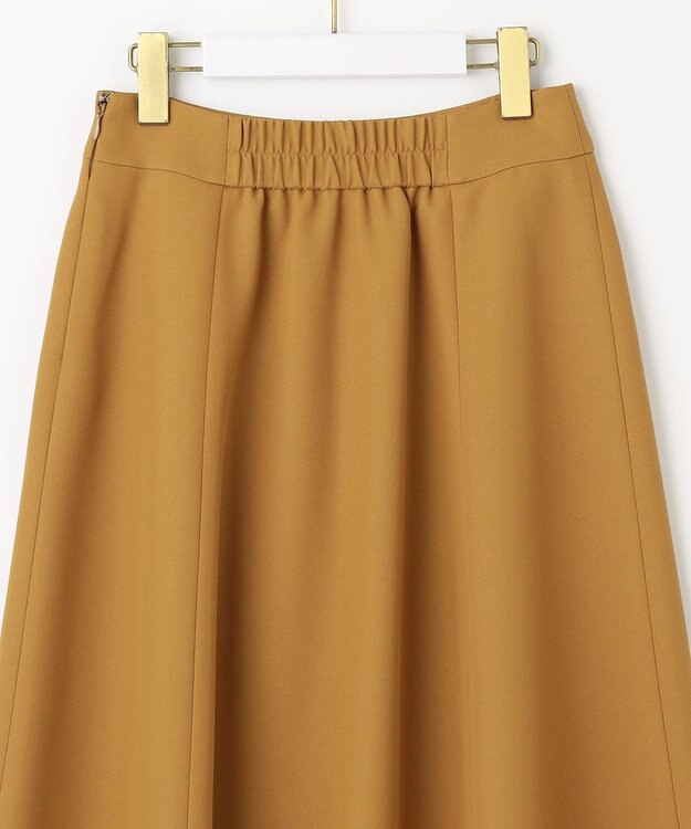 ANY SIS 【洗える】フラップポイントフレア スカート マスタード