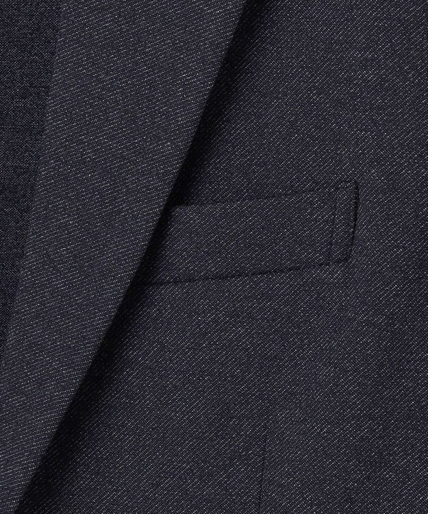 UNFILO MENS コンフォートジャージー ジャケット ネイビー