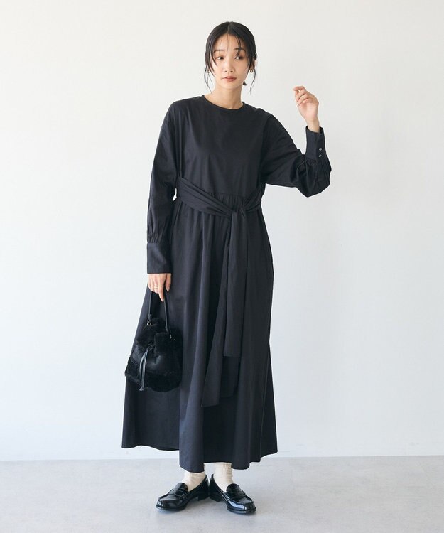 CRAFT STANDARD BOUTIQUE ウエストデザインワンピース B