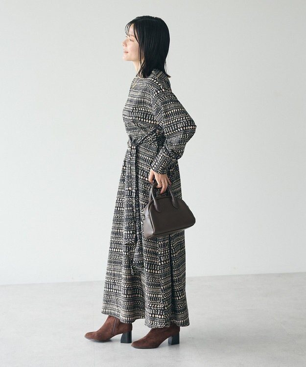 CRAFT STANDARD BOUTIQUE ウエストデザインワンピース B