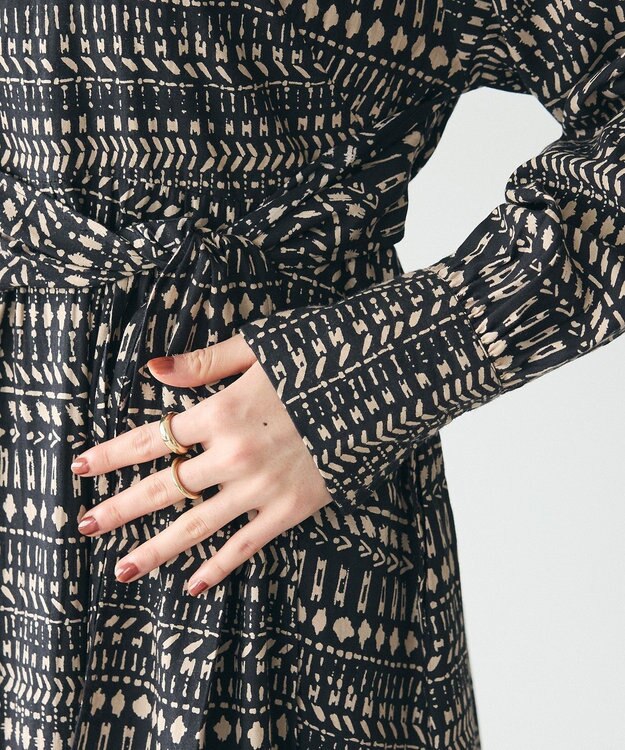 CRAFT STANDARD BOUTIQUE ウエストデザインワンピース B