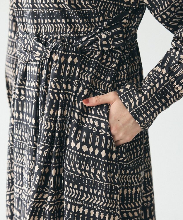 CRAFT STANDARD BOUTIQUE ウエストデザインワンピース B