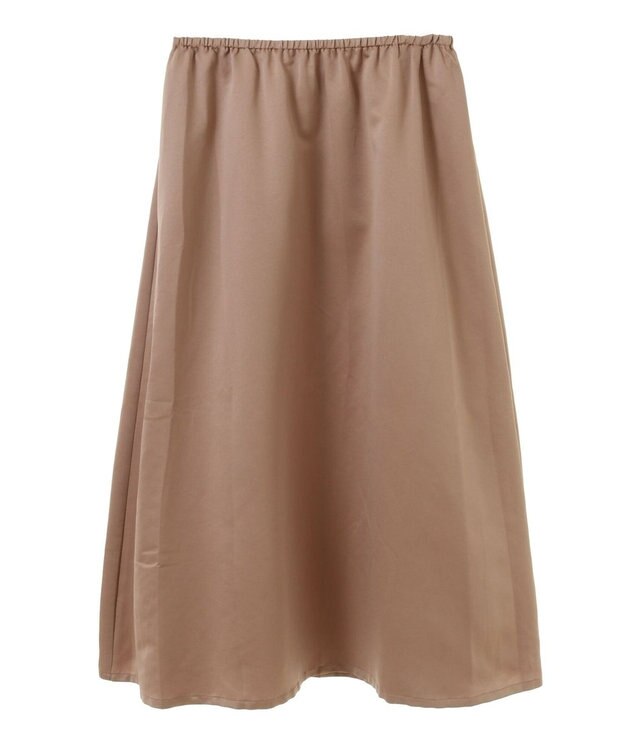 earth music&ecology チュールバルーンスカート Camel