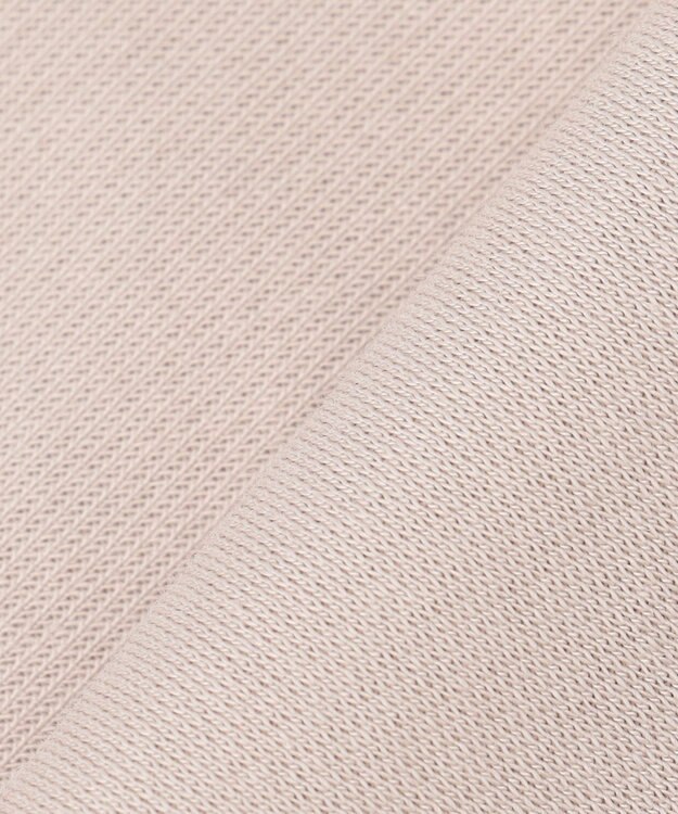 組曲 ツイルジャジー フリルカットソー ピンクグレージュ系