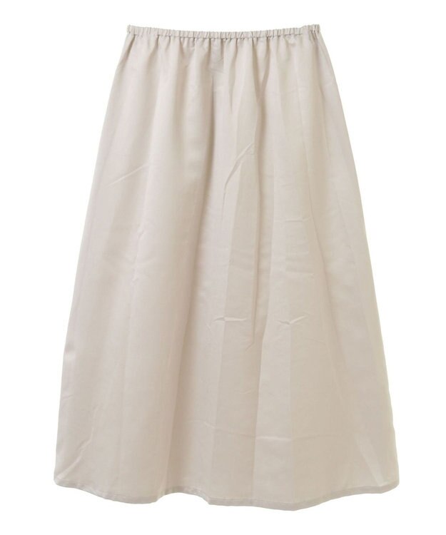 earth music&ecology チュールバルーンスカート Camel