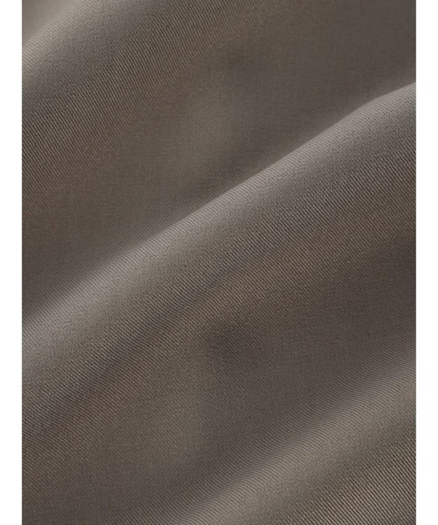 CRAFT STANDARD BOUTIQUE ポリエステルツイルポケッタブルシャツ Gray Beige