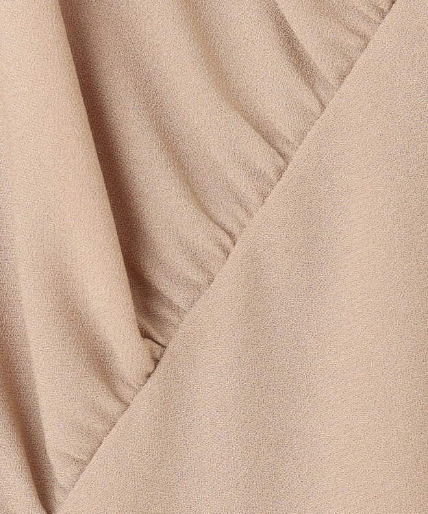 BEIGE， 【洗える】FLEUR / ギャザーブラウス Beige