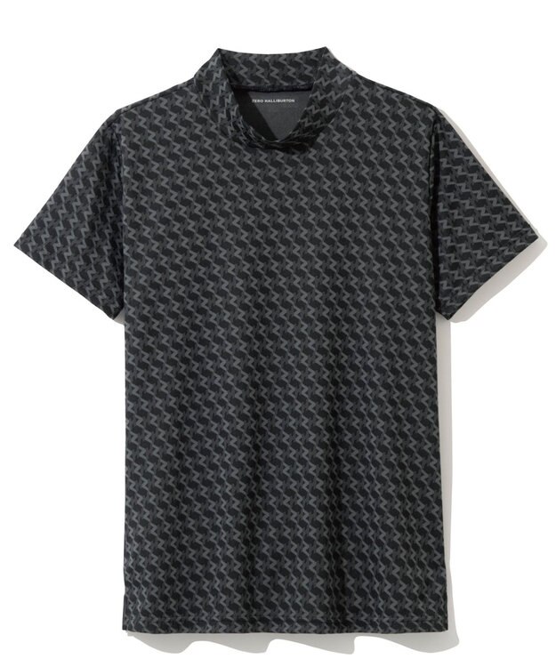 ZERO HALLIBURTON 【雑誌掲載】 ZH モノグラム Tシャツ 82837 W4S5 レディースゴルフ ブラック