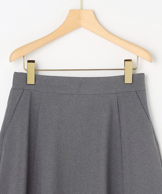 組曲 シュットクロスフレア スカート グレー系