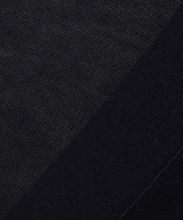 23区 【洗える】シアーコットンナイロン ロングカーディガン ネイビー系