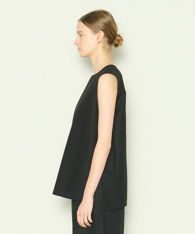 JOSEPH 【洗える】ボイルコットン　ブラウス ブラック系