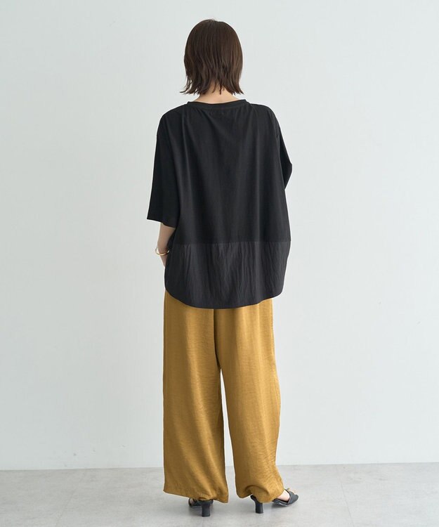 YECCA VECCA 素材MIXカットプルオーバー White