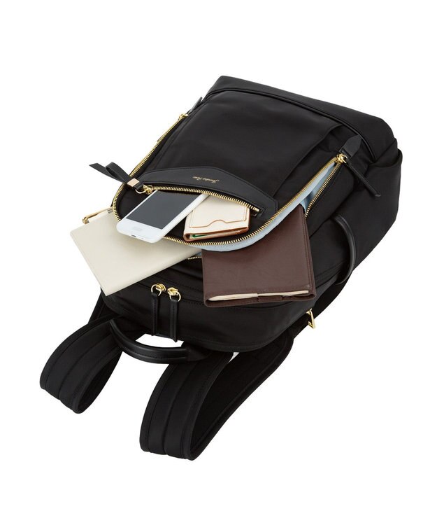 ACE BAGS & LUGGAGE Jewelna Rose リラ リュックサック A4/13.3インチPCサイズ 16361 ジュエルナローズ ブラック