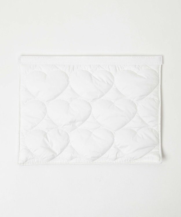 WEGO 【痛バ＆推し活グッズ】ときめきキルティング痛バッグS ホワイト