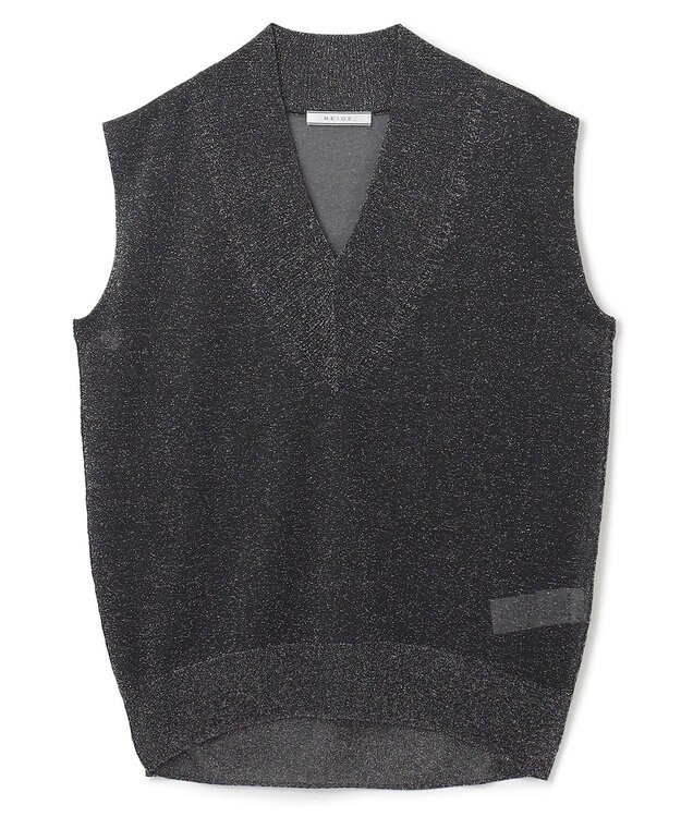 BEIGE， 【洗える】RIOU / ニットトップス Silver