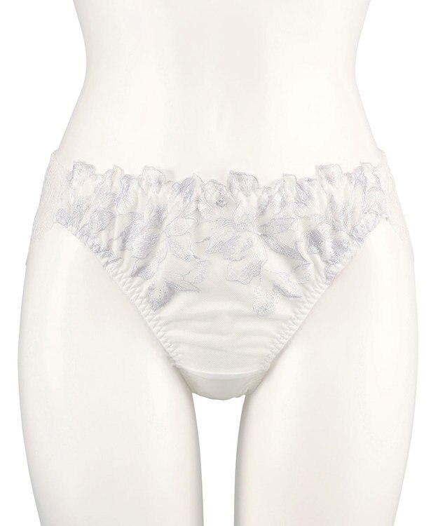 San-ai Resort（三愛水着楽園） エレガントコレクション【2411】ノーマルショーツLL 【northerly】 ホワイト