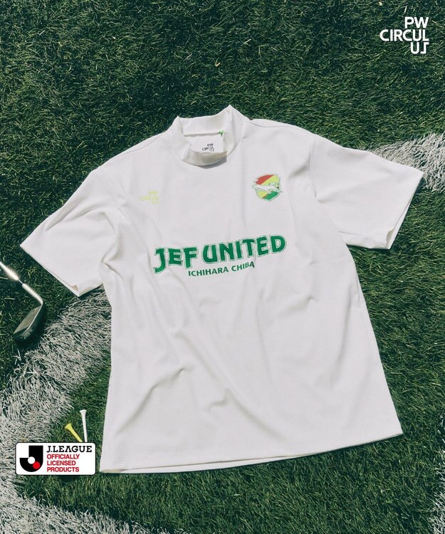 PW CIRCULUS 【UNISEX】J.LEAGUE モックネック J1所属の20クラブコラボ ゴルフ ジェフユナイテッド千葉