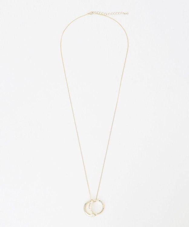 ANY リングネックレス ゴールド