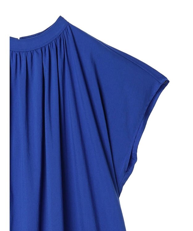 AMERICAN HOLIC 接触冷感丈違いフレンチスリーブワンピース Blue