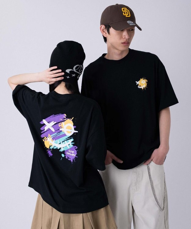 WEGO 【ユニセックス着用ITEM/XSSMLXLサイズ展開】アソートグラフィックBIG　T（SS） 柄10