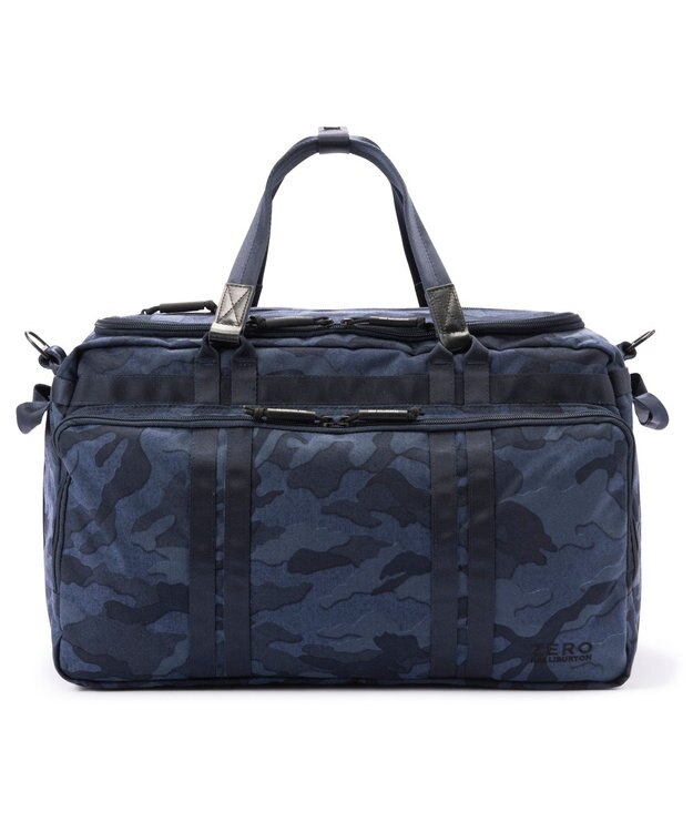 ZERO HALLIBURTON コーデュラボストン 82003 ネイビーカモ柄