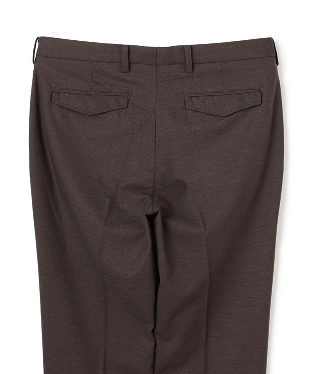 JOSEPH HOMME 新素材【ストレッチ】ウール混 キャリーマンストレッチ　 テーパードパンツ / CITY ダークブラウン系