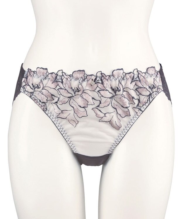 San-ai Resort（三愛水着楽園） エレガントコレクション【2411】ノーマルショーツLL 【northerly】 グレー