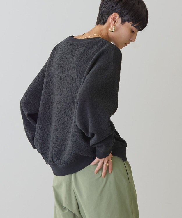 AMERICAN HOLIC フクレジャガードプルオーバー Black