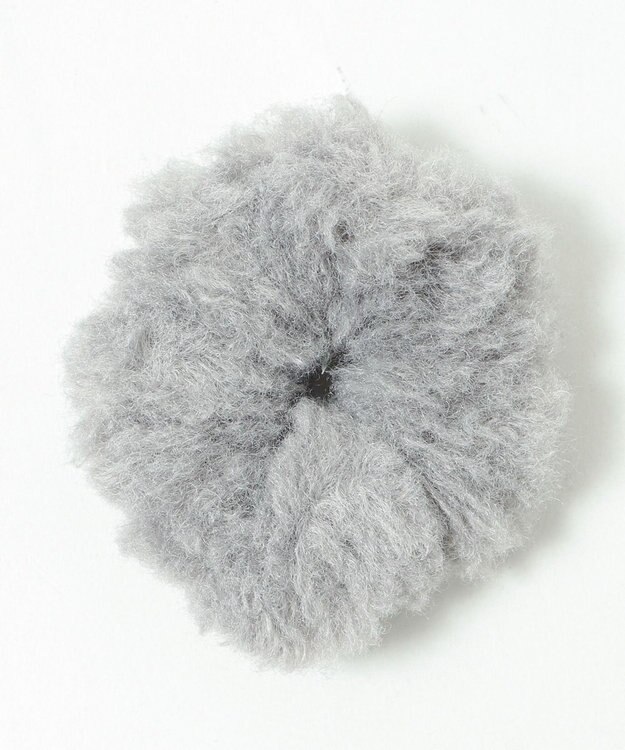 WEGO Lカラーファーシュシュ ライトグレー