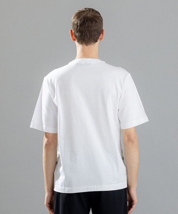 JOSEPH HOMME ブライトボーダーブロック　Tシャツ ホワイト系